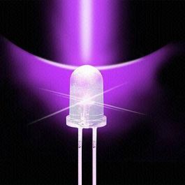 LED UV 5mm Ultraviolet