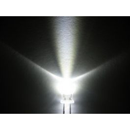 LED 3mm White Water Bright
