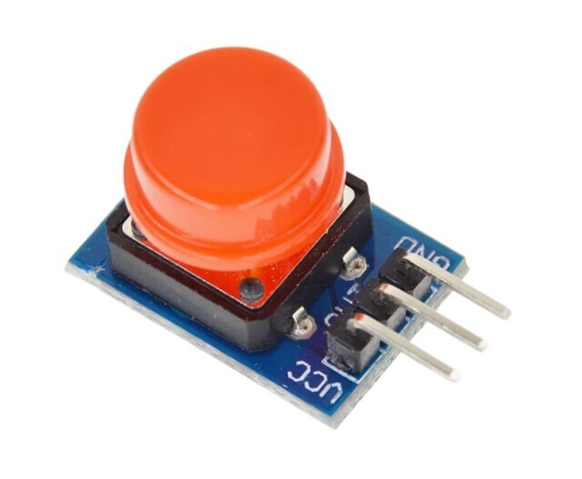 12x12mm large button module with Red caps